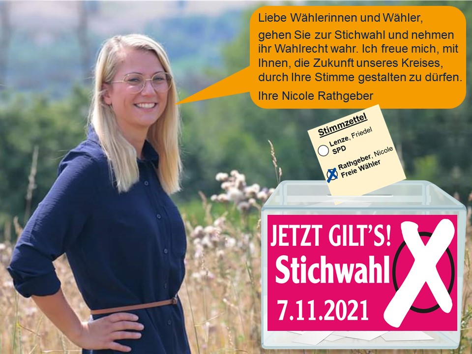 Landratswahl 2021:: Nicole Rathgeber tritt an, um die erste Landrätin im Werra-Meißner-Kreis zu werden  © C. Wenzel